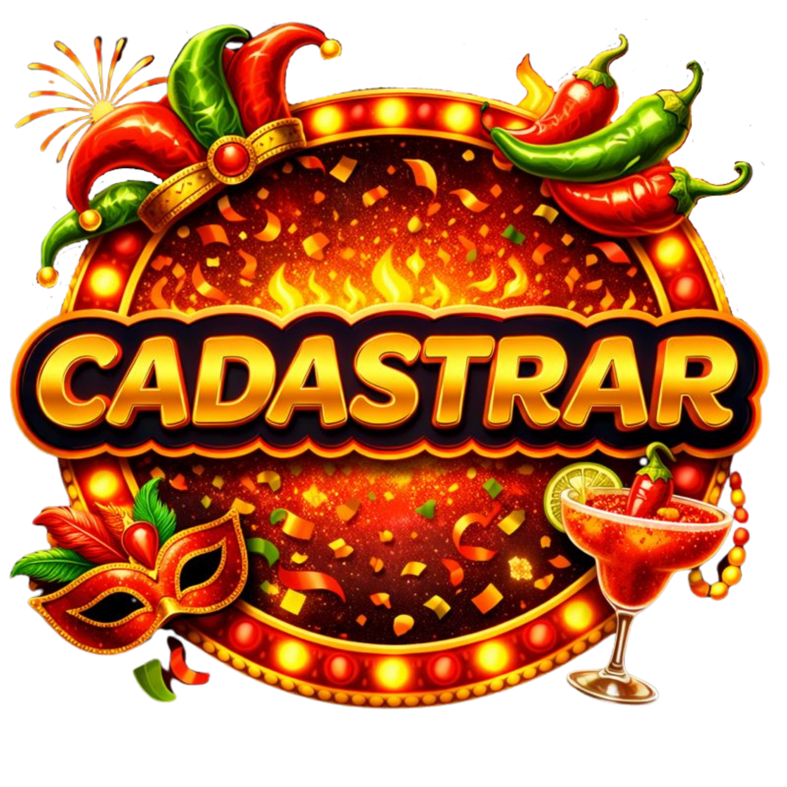 Botão de jogar/cadastrar